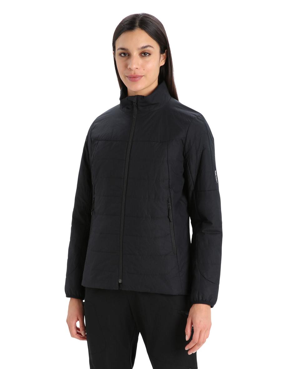 Vestes Icebreaker MerinoLoft™ Femme Noir | FR 1649TCEV